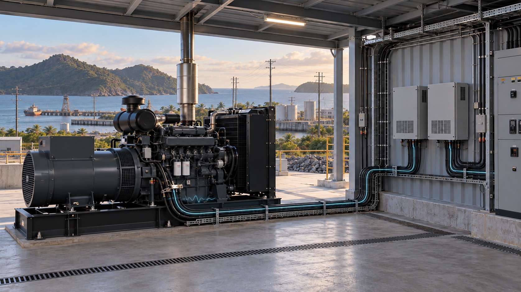 SVG cho M&aacute;y ph&aacute;t điện Diesel
